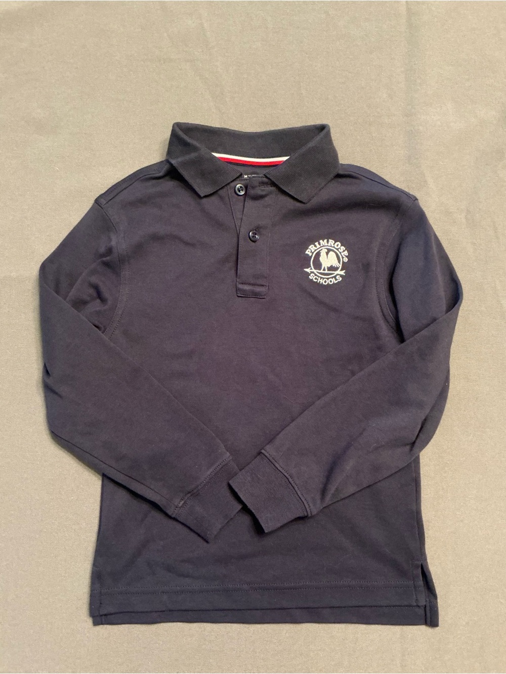 Tommy Hilfiger x Primrose Long-Sleeve Navy Polo Unisex
